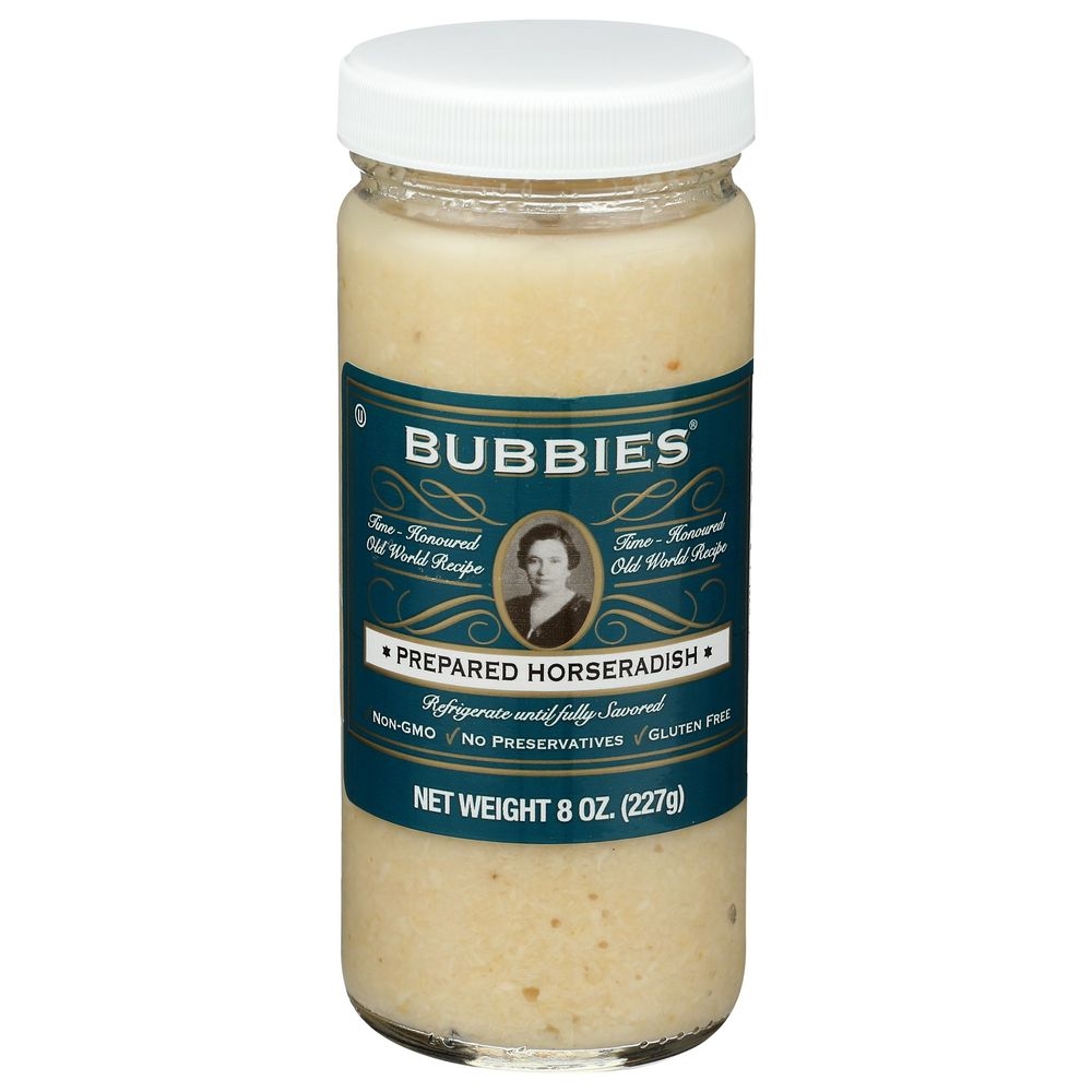 Bubbies Prepared Horseradish, 8 Fluid Ounce -- 6 per case