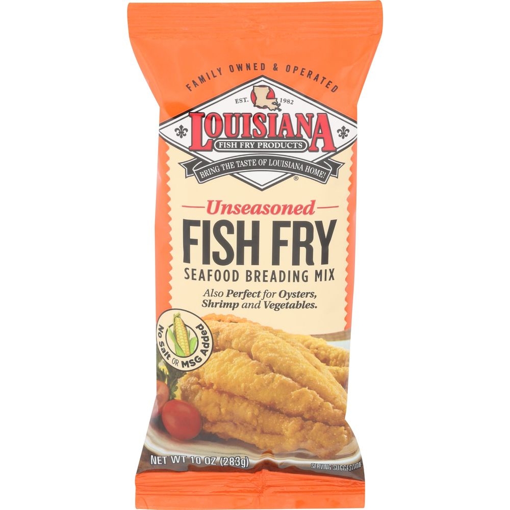 Louisiana Classic Fish Fry Breading Mix, 10 Ounce -- 12 per case