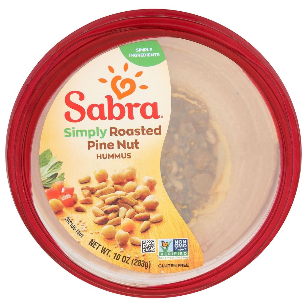 Sabra Pine Nut Hummus, 10 Ounce -- 12 per case
