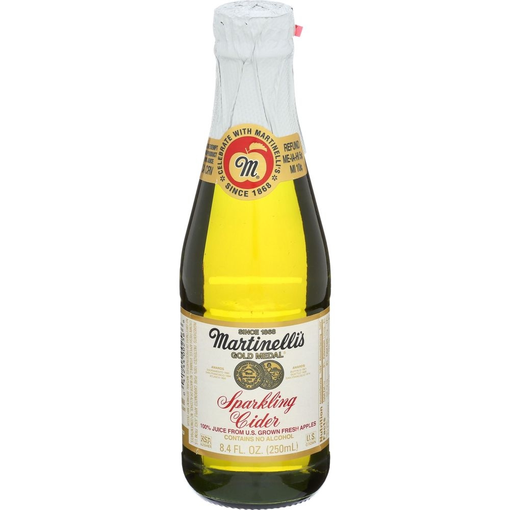 Martinelli Sparkling Cider, 250 Milliliter -- 12 per case