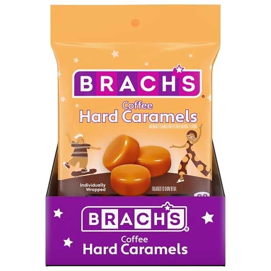 Brachs Coffee Caramel Candy, 3.25 Ounce -- 12 per case