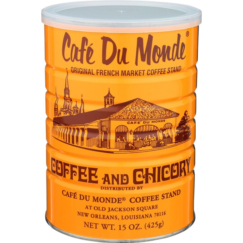 Cafe Du Monde Chicory Regular Coffee, 15 Ounce -- 12 per case