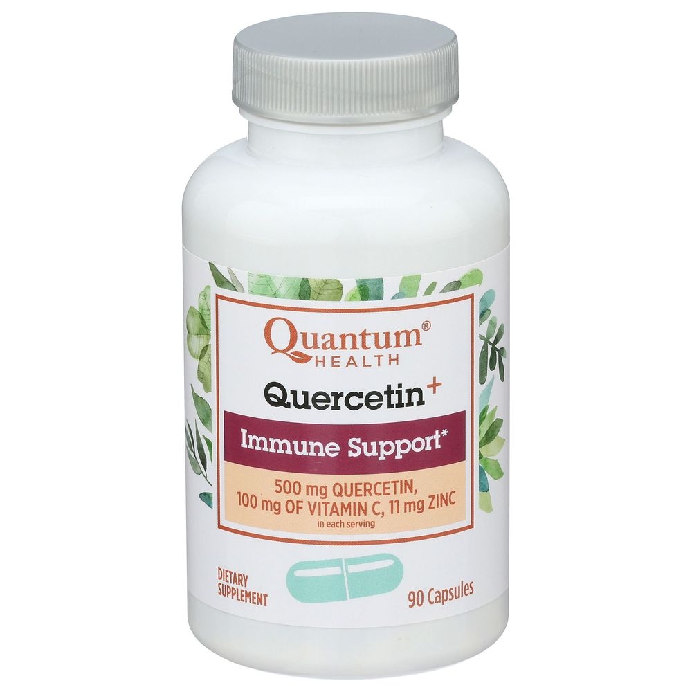 Quantum Health Quercetin 500 Mg Immune Support Capsules, 90 count