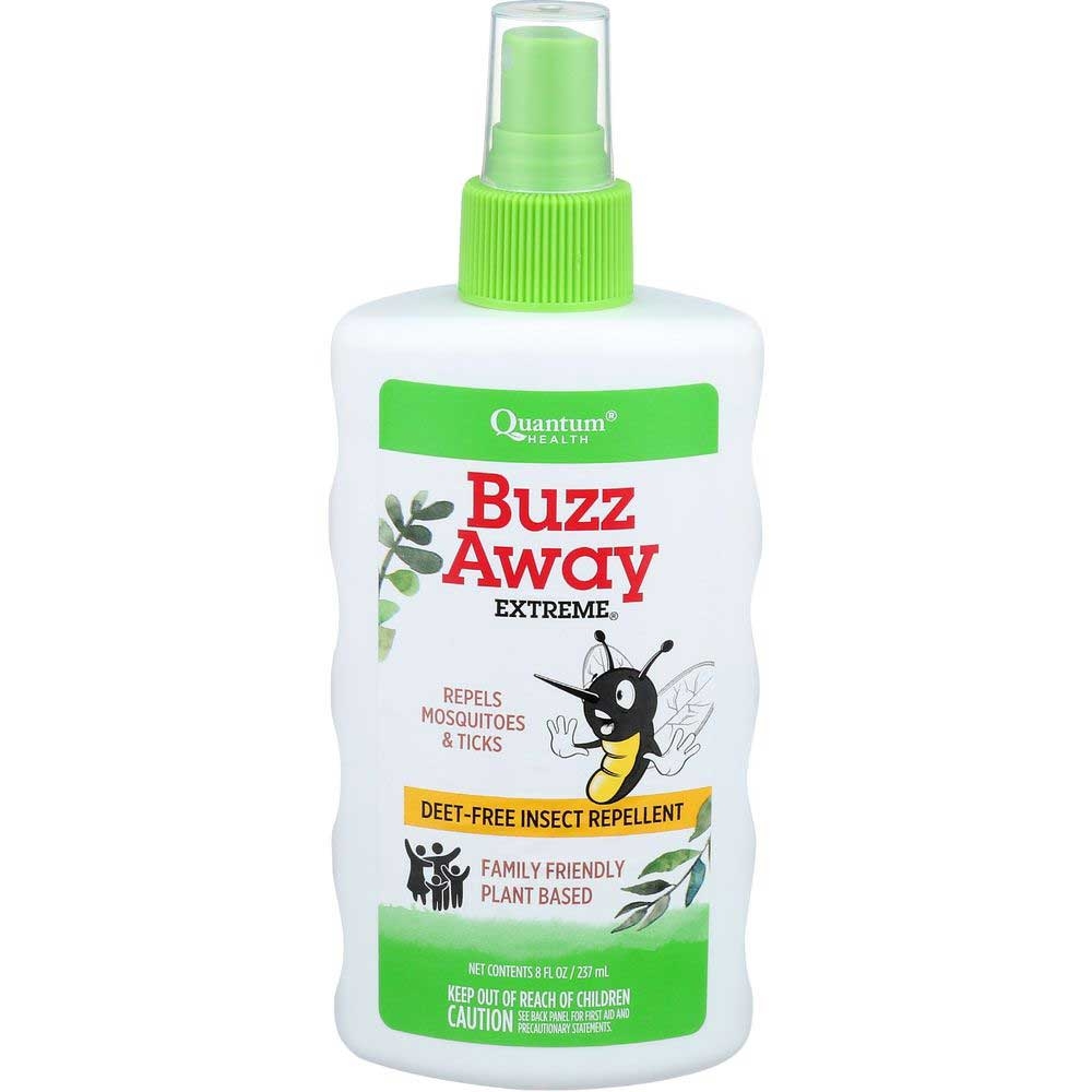 Quantum Health Buzz Away Extreme Insect Repellent Spray, 8 Fluid Ounce