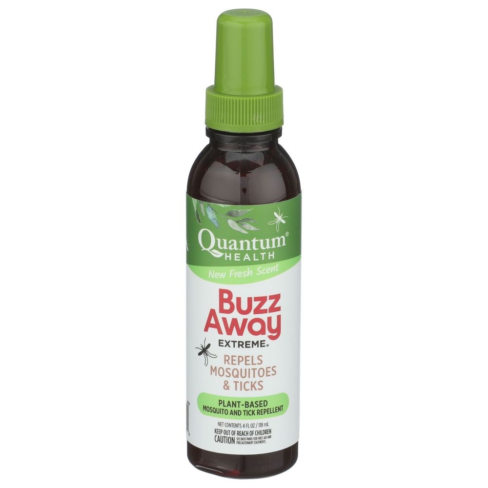 Quantum Buzz Away Extreme Insect Repellant, 4 Ounce -- 3 per case
