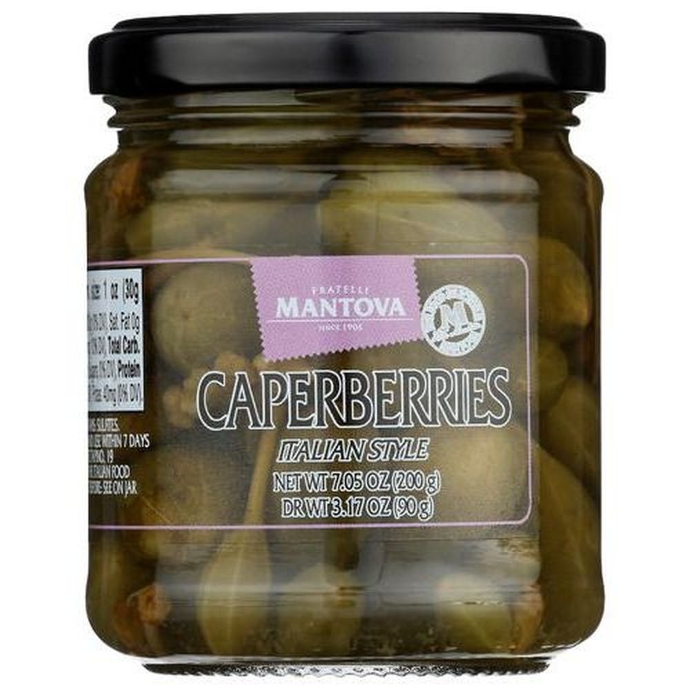Mantova Caperberries, 7.05 Ounce -- 12 per case