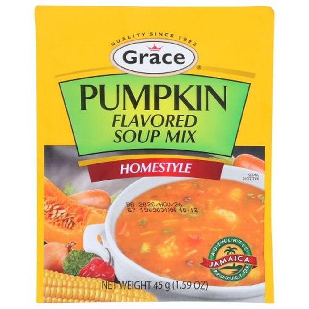 Grace Homestyle Pumpkin Soup Mix, 1.59 Ounce -- 12 per case