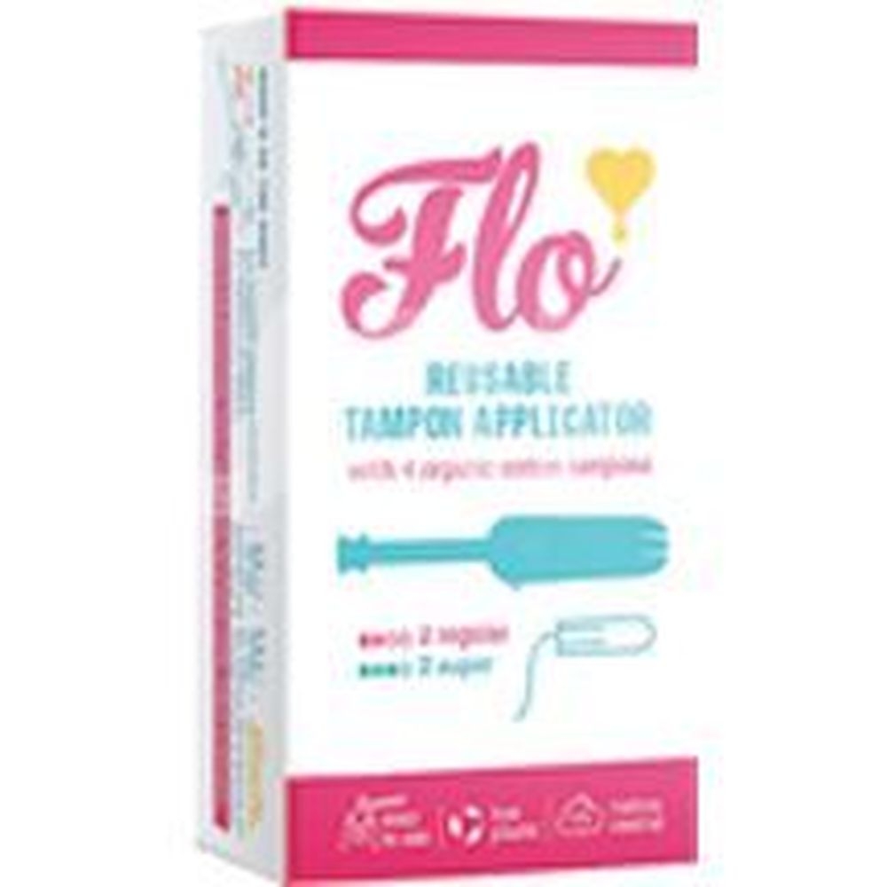 Flo No Wrap Naked Bamboo Liner, 24 count