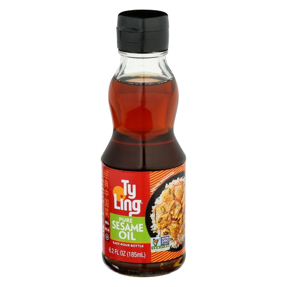 Ty Ling Pure Sesame Oil, 6.2 Fluid Ounce -- 12 per case
