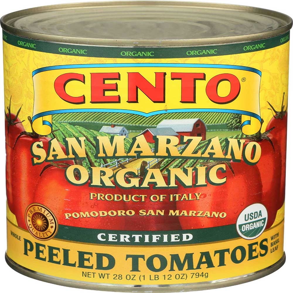 Cento Organic San Marzano Peeled Tomatoes, 28 Ounce -- 6 per case