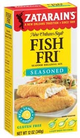 Zatarains Fish Fri Seasoned Seafood Breading Mix, 12 Ounce -- 8 per case