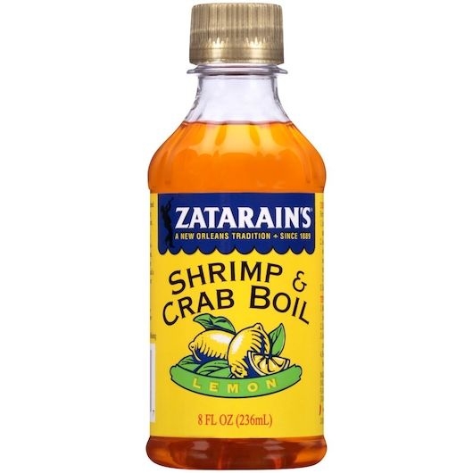 Zatarains Lemon Liquid Shrimp & Sea Crab Boil, 8 Ounce -- 12 per case.