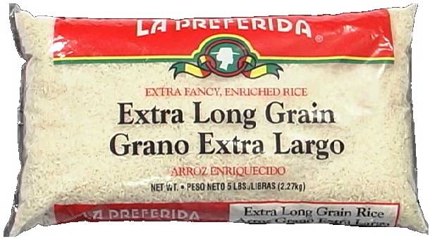 La Preferida Long Grain Rice, 5 Pound -- 6 per case
