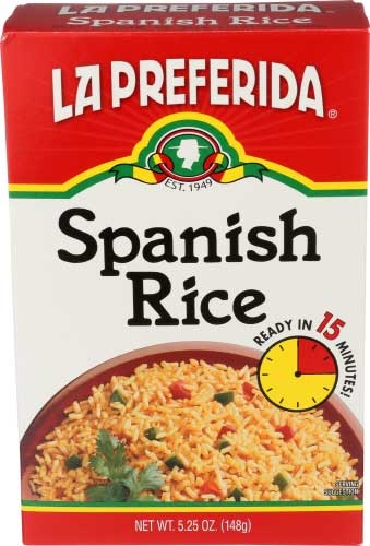 La Preferida Spanish Rice, 5.25 Ounce Box -- 9 per case