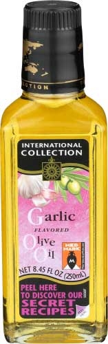 International Collection Garlic Flavored Olive Oil, 8.45 Ounce -- 6 per case