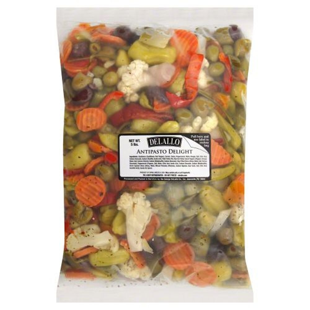 Delallo Antipasto Delight, 5 Pound -- 2 per case