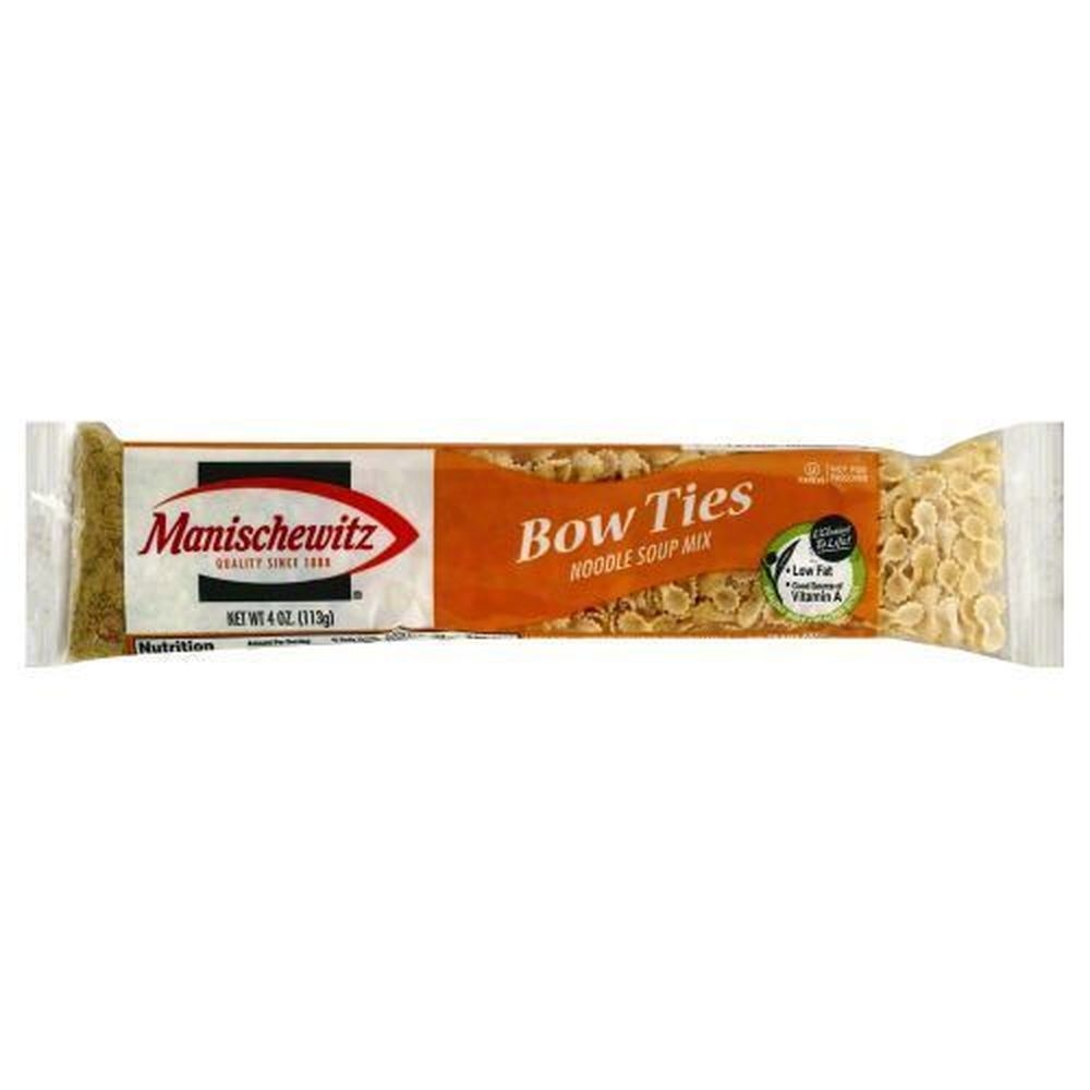 Manischewitz Bow Ties Soup Mix, 4 Ounce -- 24 per case