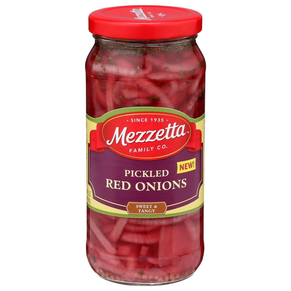 Mezzetta Pickled Red Onions, 16 Fluid Ounce -- 6 per case