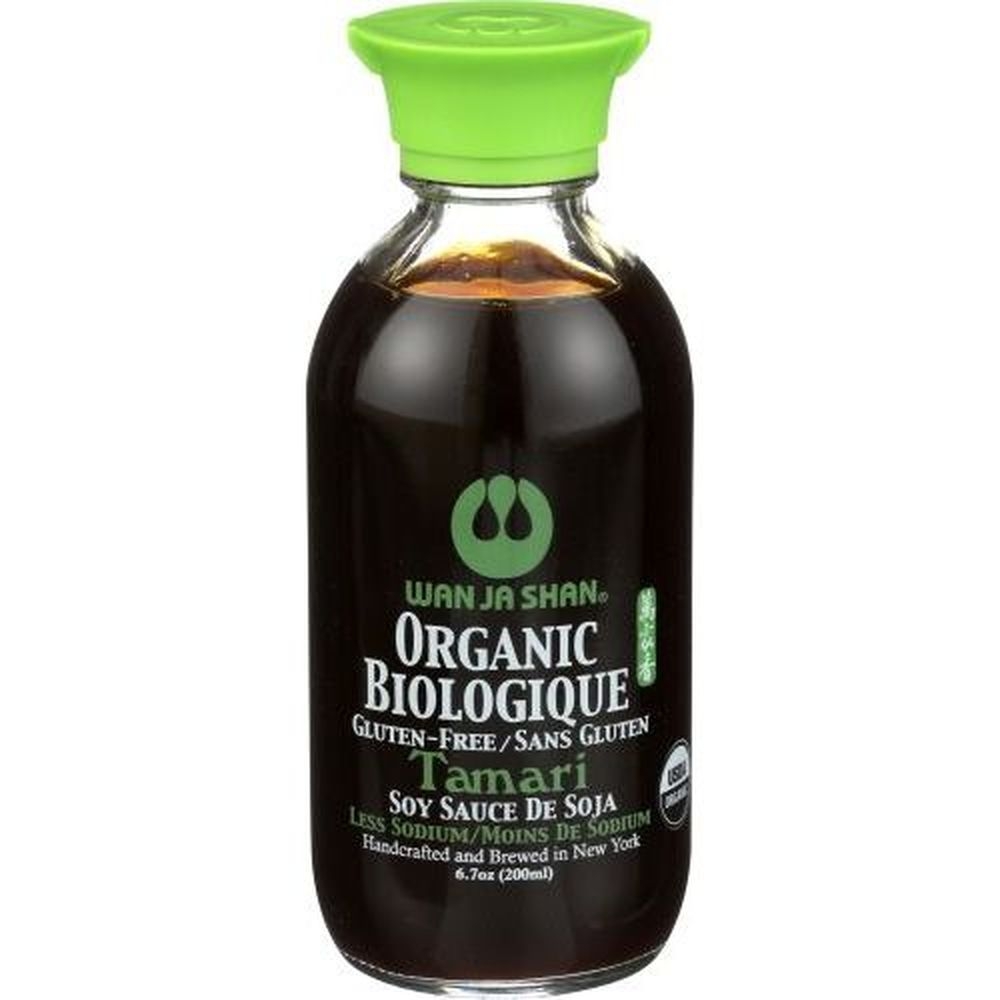 Wanjashan Organic Tamari Soy Sauce, 6.7 Ounce -- 6 per case
