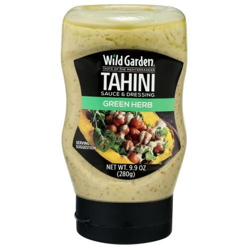 Wild Garden Sauce And Dressing Green Herb Tahini, 9.9 Ounce -- 6 per case