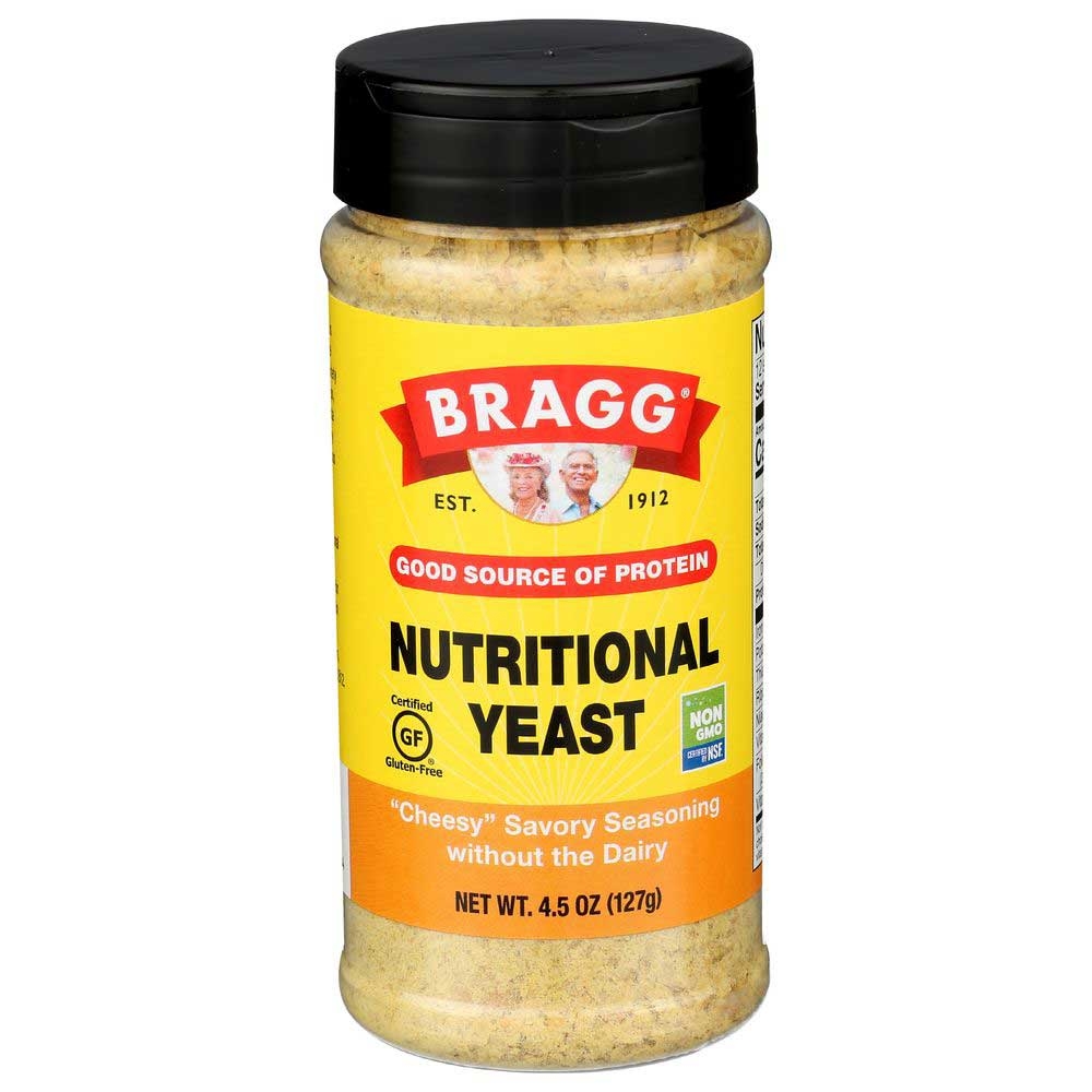 Bragg Premium Nutritional Yeast Seasoning, 4.5 Ounce -- 12 per case.