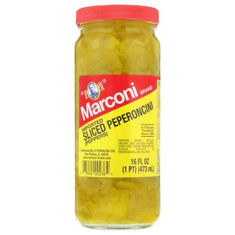 Marconi Sliced Peperoncini, 16 Ounce -- 12 per case