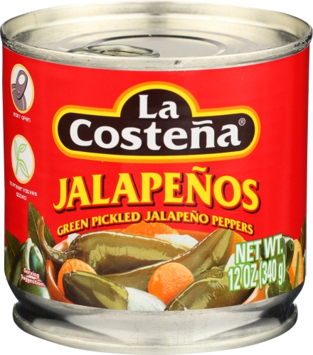 La Costena Whole Jalapeno Pepper, 12 Ounce -- 12 per case