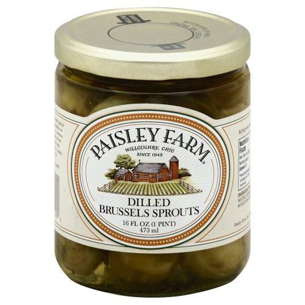 Paisley Farm Dilled Brussel Sprouts, 16 Ounce -- 12 per case