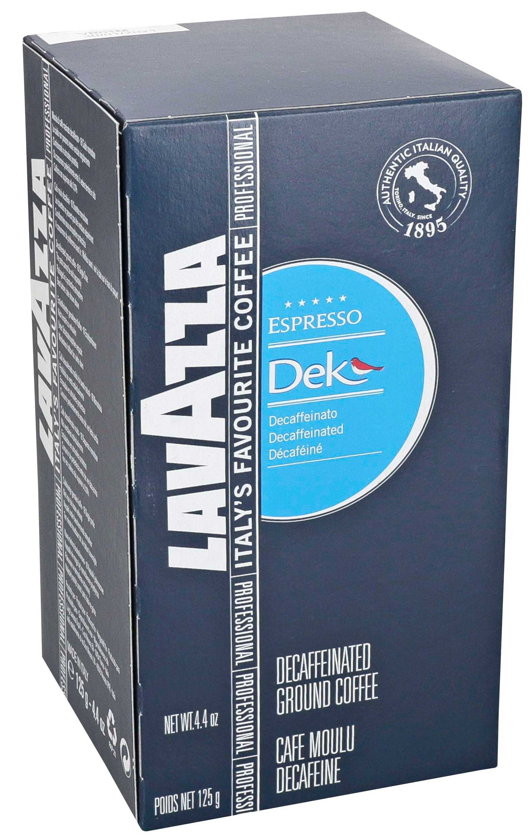 Lavazza Espresso Decaffeinated Ground Coffee Pod -- 6 per case
