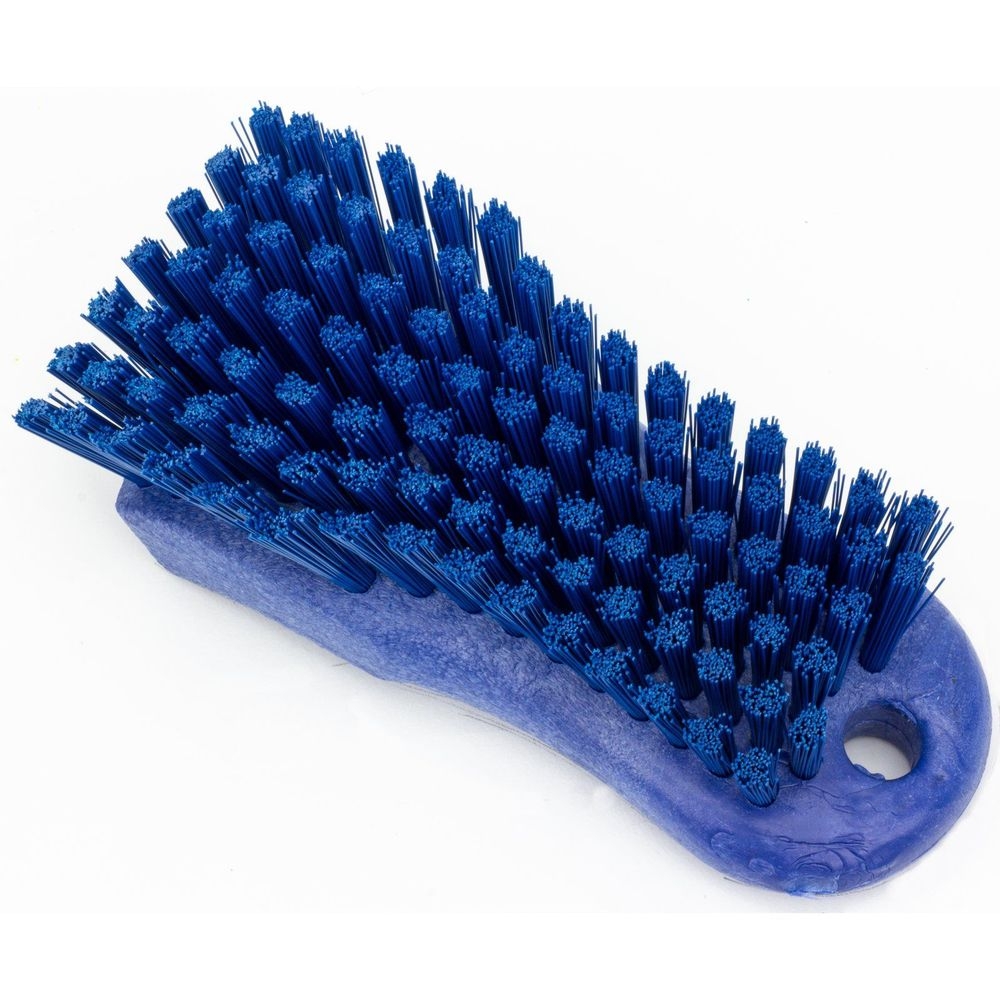 Carlisle 40521EC14 Sparta Polypropylene Blue Cutting Board Brush, 6 inch Length