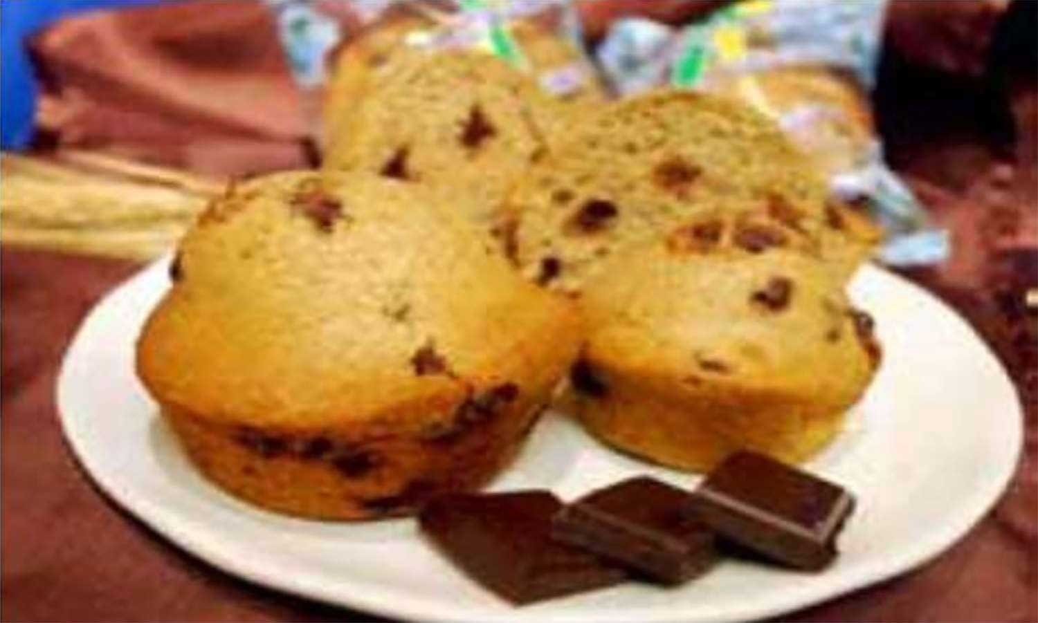 Sky Blue Foods Whole Grain Simply Chocolate Chip Mini Muffin, 1.6 Ounce -- 96 per case