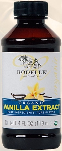 Rodelle Organic Pure Vanilla Extract, 4 Ounce -- 6 per case