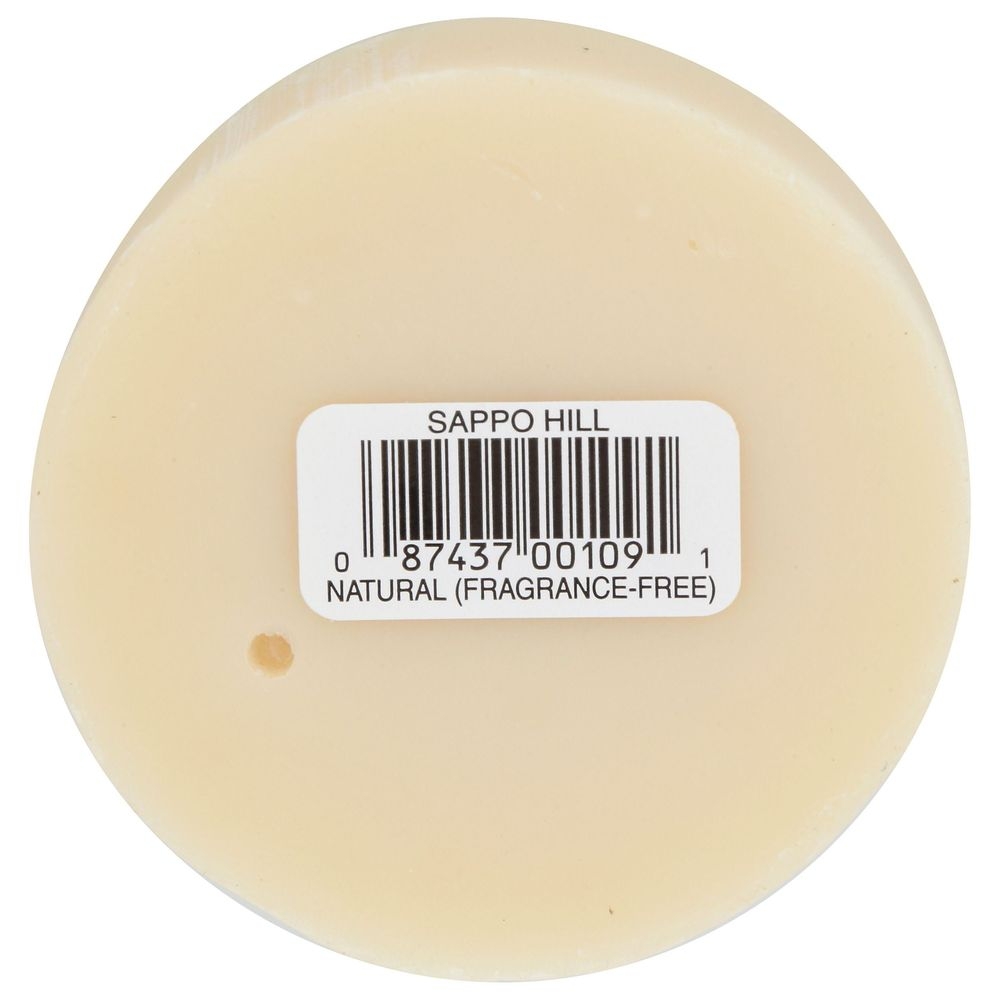Sappo Hill Unscented Glycerine Cream Bar Soap, 3.5 Ounce -- 12 per case