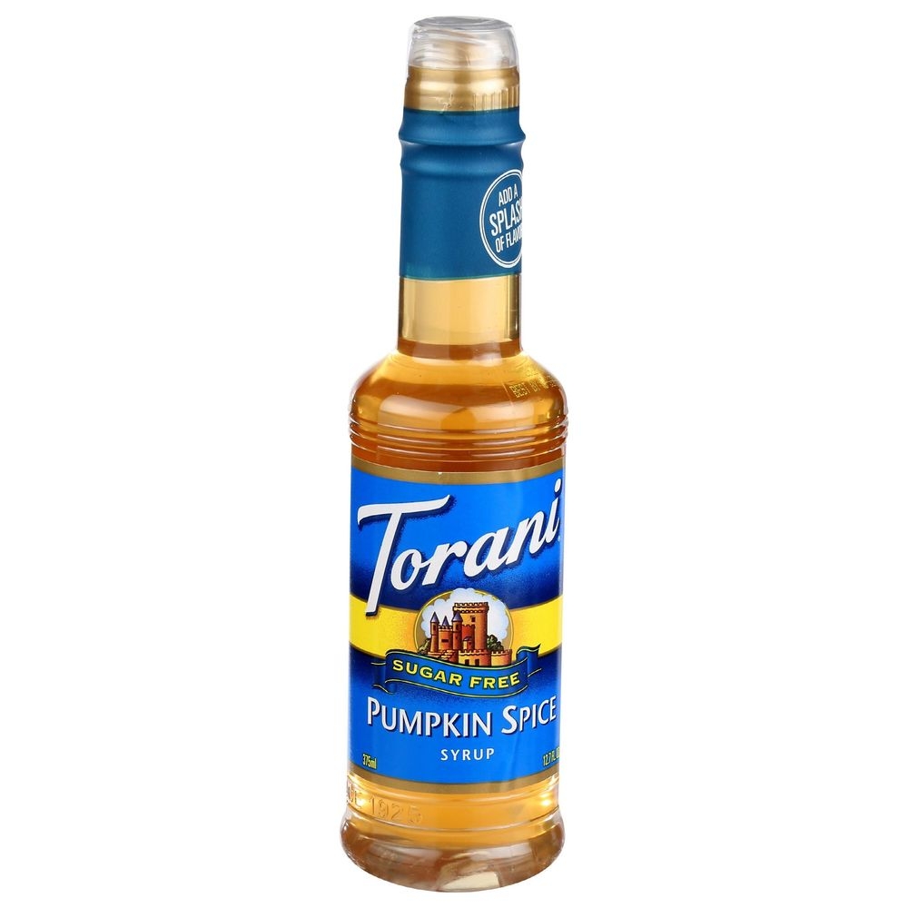 Torani Sugar-Free Pumpkin Spice Syrup, 12.7 Fluid Ounce -- 4 per case