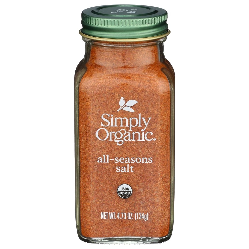 Simply Organic All-Seasons Salt, 4.73 Ounce Bottle -- 6 per case