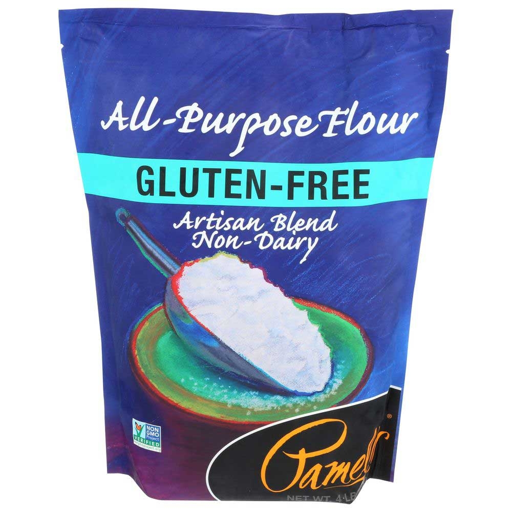 Pamelas Artisan Blend All Purpose Flour, 4 Pound -- 3 per case