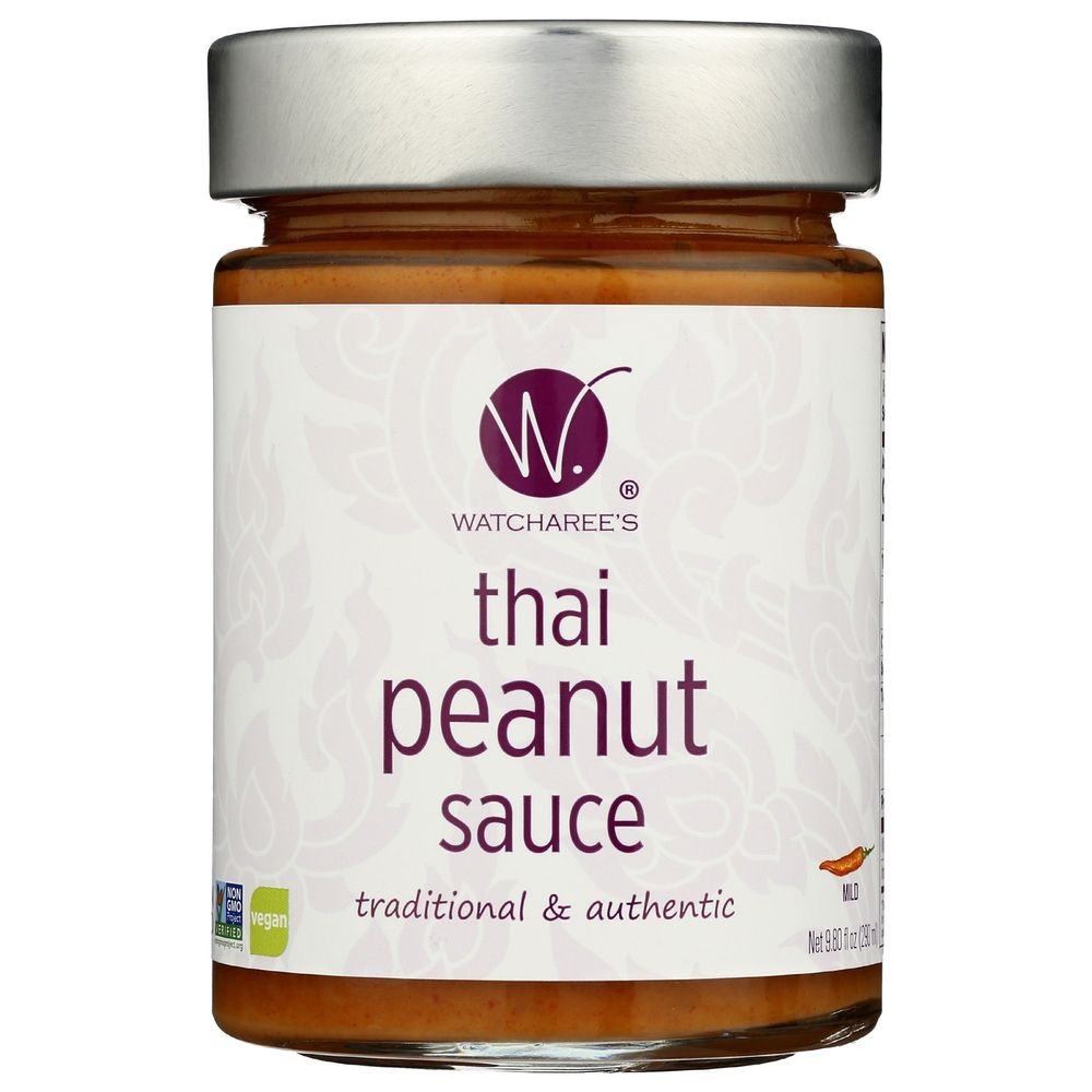 Watcharees Thai Peanut Sauce, 9.8 Fluid Ounce -- 6 per case