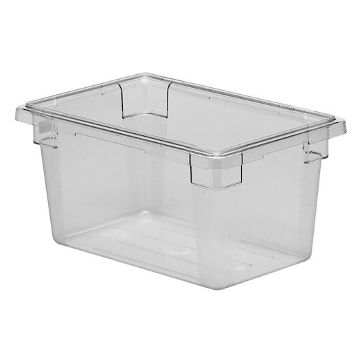 Clear 4.75 Gal. 12 inch X 18 inch X 9 inch Food Storage Boxes, Cleach.R -- 6 per case