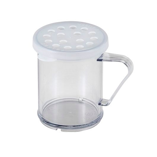 Clear 10 Oz Shaker With Parsley Lid -- 12 Per Case