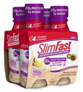Slimfast Advanced Ready To Drink Vanilla Cream, 11 Fluid Ounce -- 12 per case.