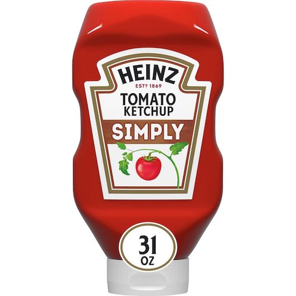 Heinz Simply Ketchup, 31 Ounce Bottle -- 12 per case