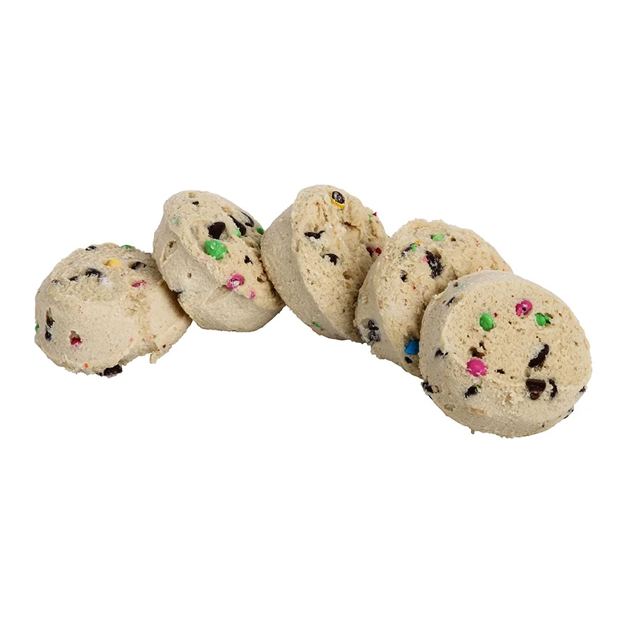 Otis Spunkmeyer Value Zone Carnival Cookies Dough, 1 Ounce -- 320 per case.