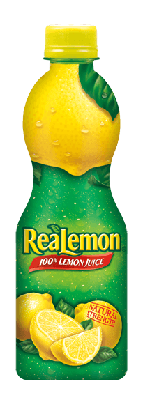 Realemon Bottle Juice 12 Case 8 Ounce