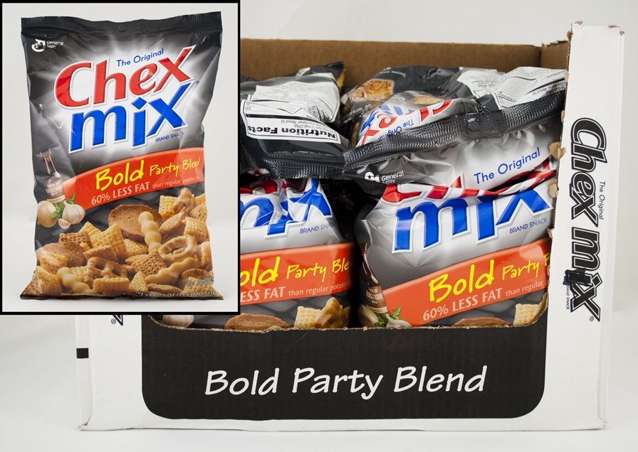 Chex Mix Bold Party Blend - 32.5 oz. bag, 10 per case