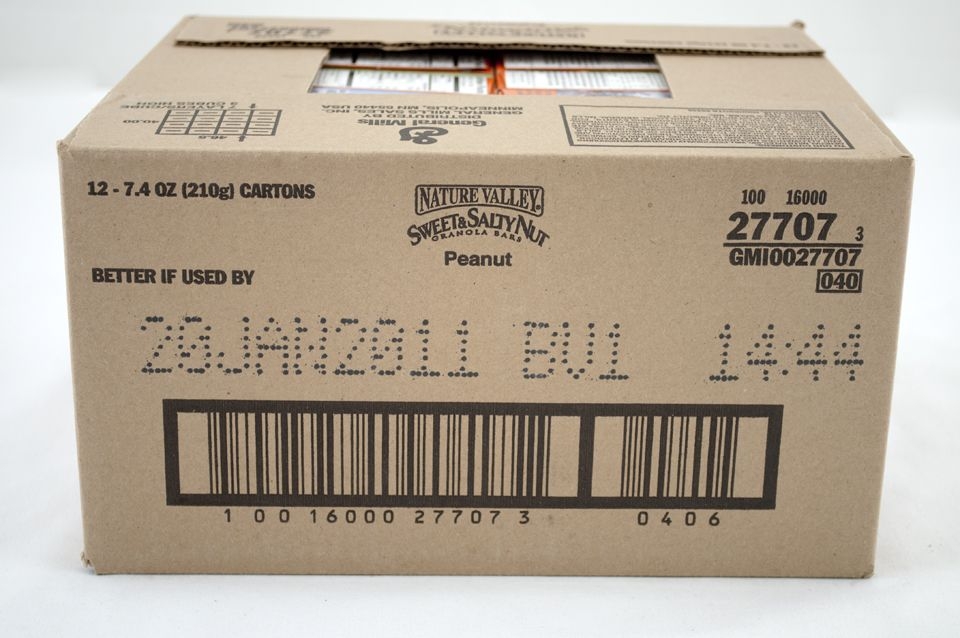 Nature Valley Sweet and Salty Nut Peanut Granola Bar, 7.4 Ounce - 6 per pack -- 12 packs per case.