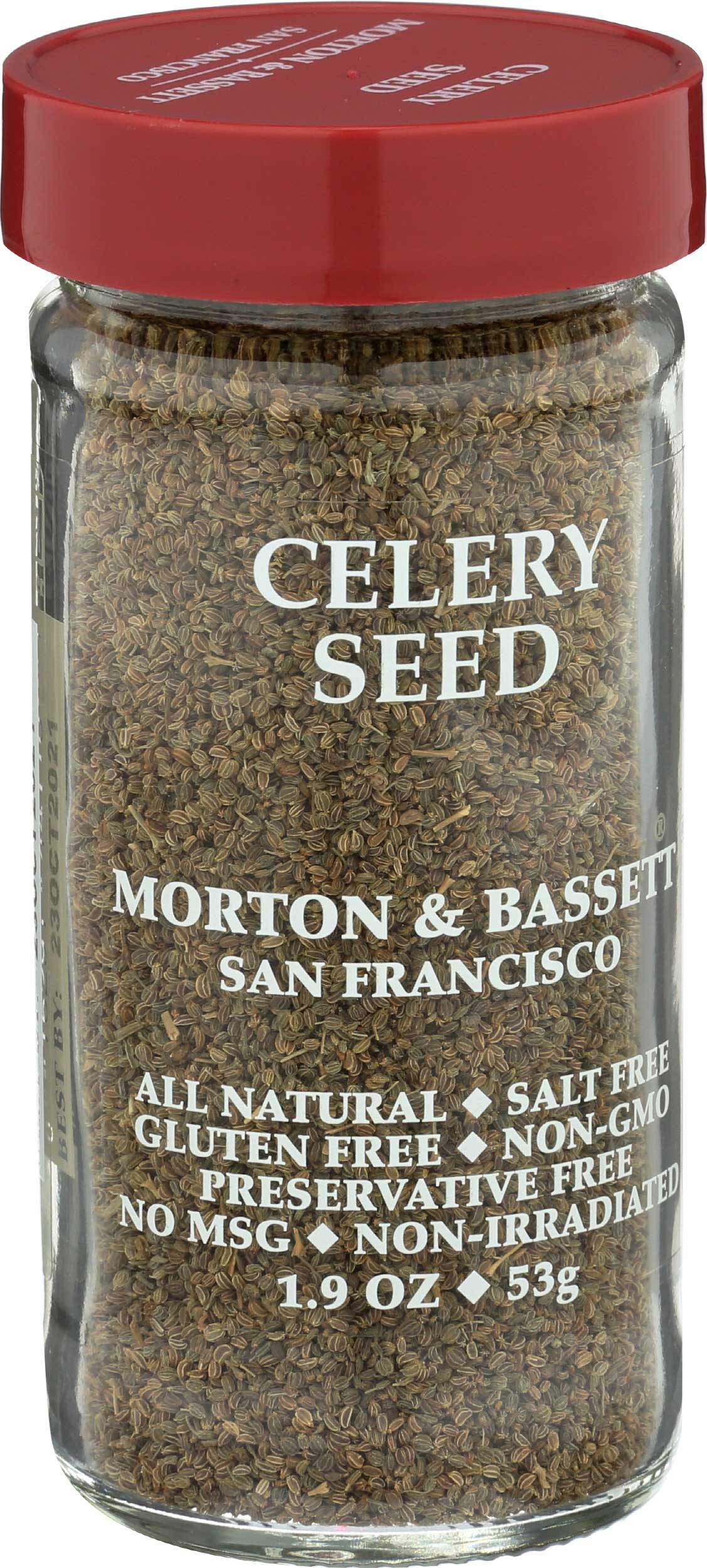 Morton and Bassett Celery Seed, 1.9 Ounce -- 3 per case