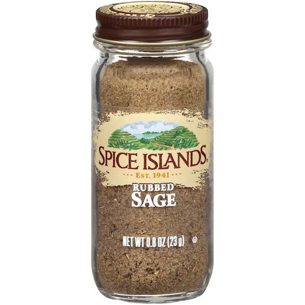 Spice Island Rubbed Sage, 0.8 Ounce -- 48 per case