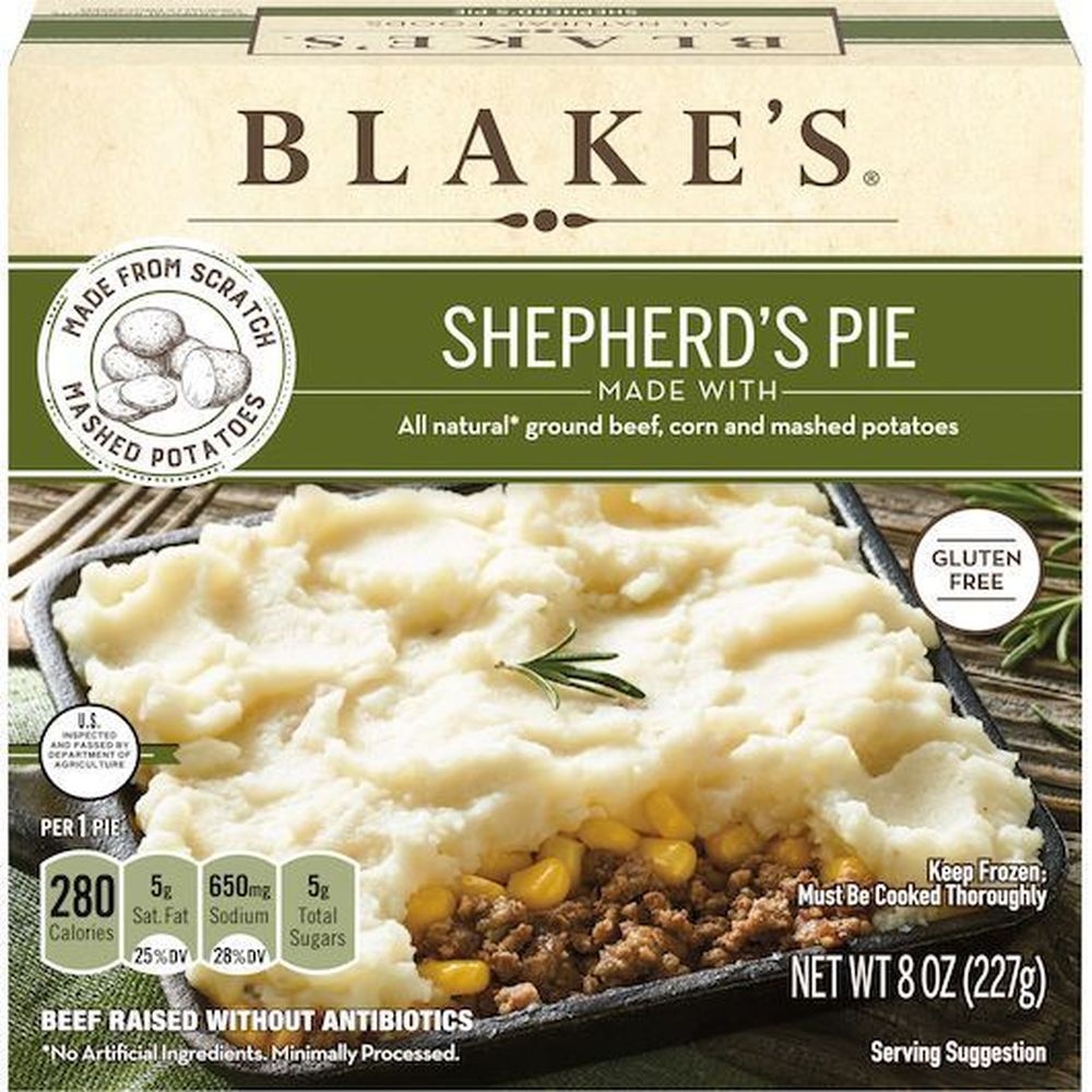 Blakes All Natural Shepherds Pie, 8 Ounce -- 9 per case