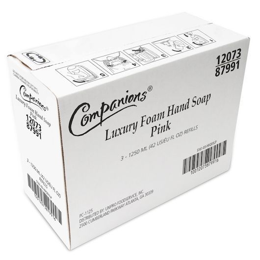 Companions Foam Hand Soap Refill for Fmx Dispenser -- 4 per case
