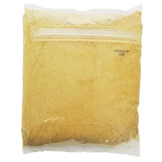 Highland Market Plain Fine Grind Graham Cracker Crumbs, 5 Pound -- 2 per case
